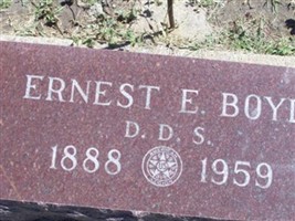 Dr Ernest E Boyd Dr Ernest E Boyd