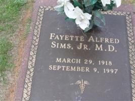 Dr Fayette Alfred Sims, Jr