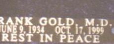 Dr Frank Gold