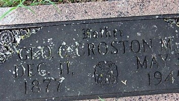 Dr Geo C Croston