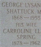 Dr George Lysander Shattuck