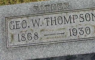 Dr George W Thompson