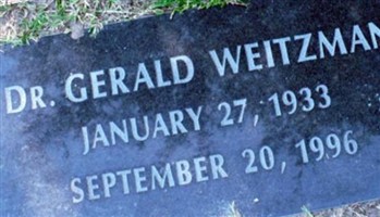 Dr Gerald Weitzman Dr Gerald Weitzman