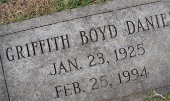 Dr Griffith Boyd Daniel