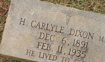 Dr Hubert Carlyle Dixon, Sr Dr Hubert Carlyle Dixon, Sr