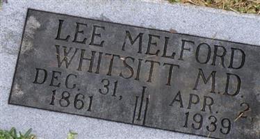 Dr Lee Melford Whitsett