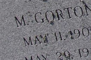 Dr M Gorton Riethmiller Dr M Gorton Riethmiller