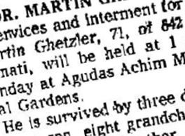 Dr Marcel "Martin" Ghetzler