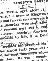 Dr N C Proffitt Dr N C Proffitt
