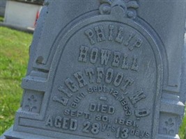 Dr Philip Howell Lightfoot