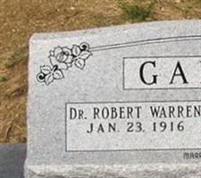 Dr Robert Warren Gamble