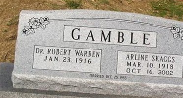 Dr Robert Warren Gamble