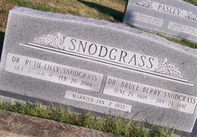 Dr Ruth Lilly Snodgrass