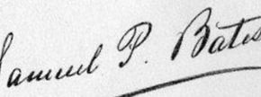 Dr Samuel Penniman Bates Dr Samuel Penniman Bates