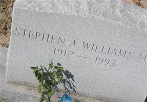 Dr Stephen A Williams Dr Stephen A Williams