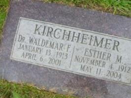 Dr Waldemar F Kirchheimer