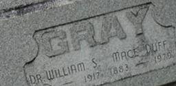 Dr William S Gray