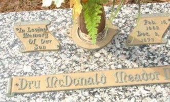 Dru McDonald Meador, II