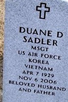 Duane Duward Sadler Duane Duward Sadler