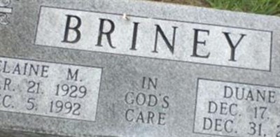 Duane Lee Briney Duane Lee Briney