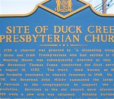 Duck Creek Presbyterian Churchyard