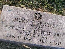 Duke T Segrest
