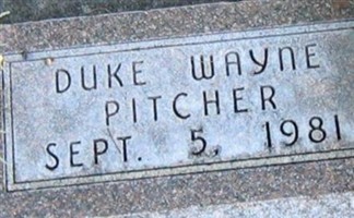 Duke Wayne Pitcher Duke Wayne Pitcher