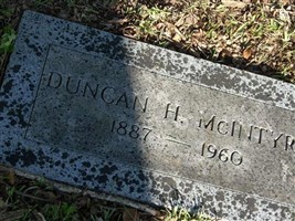 Duncan H McIntyre
