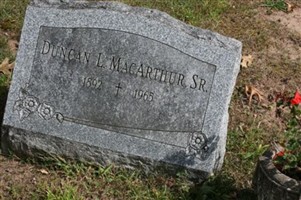 Duncan L. MacArthur, Sr