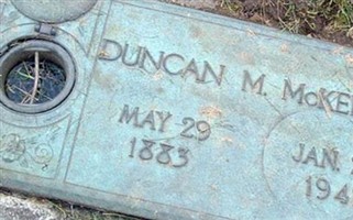 Duncan M. McKenzie