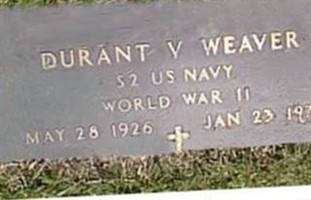 Durant Vernon Weaver