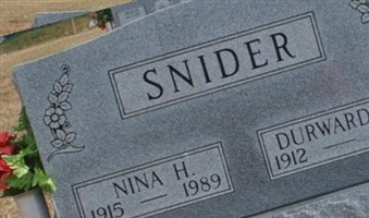 Durward B. Snider Durward B. Snider
