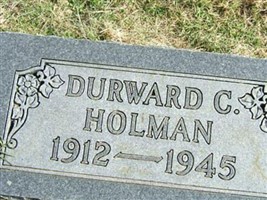 Durward Charles Holman Durward Charles Holman