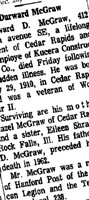 Durward D. McGraw Durward D. McGraw