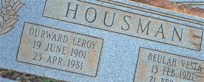 Durward Leroy Housman