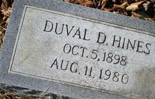 Duval D Hines Duval D Hines