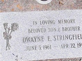 Dwayne E Stringfield Dwayne E Stringfield