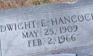 Dwight E. Hancock Dwight E. Hancock
