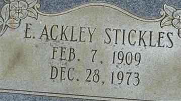 E. Ackley Stickles