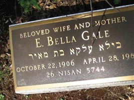 E. Bella Gale E. Bella Gale