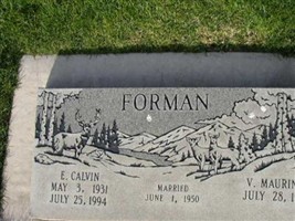 E. Calvin Forman E. Calvin Forman