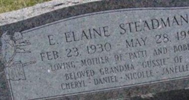 E Elaine Steadman