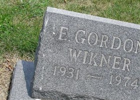 E. Gordon Wikner E. Gordon Wikner