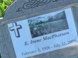 E. Irene MacPherson E. Irene MacPherson