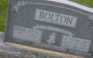 E. Leon Bolton E. Leon Bolton