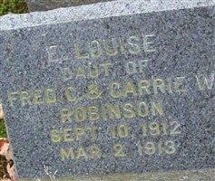 E. Louise Robinson E. Louise Robinson