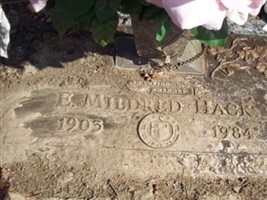 E Mildred Hack