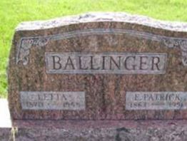 E Patrick Ballinger E Patrick Ballinger
