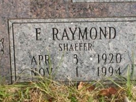 E. Raymond Shaffer E. Raymond Shaffer