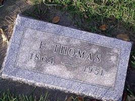 E Thomas Jones